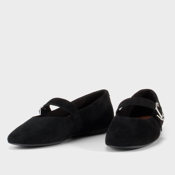 Jolin Ballet Flats Black Suede - Picture 4 of 12
